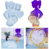 mother day silicone molds chocolate molds cake mousse dessert fondant mold diy baking mold gifts