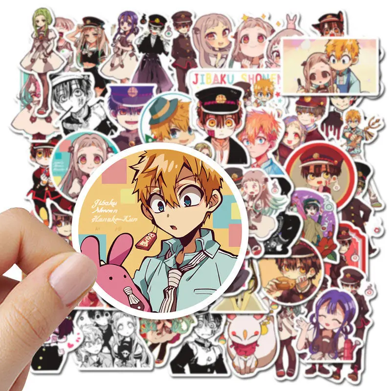 

Toilet Bound Hanako Kun Stationery Stickers Anime Nene Yashiro Sticker Stationery Student Cartoon Waterproof Graffiti Decorate