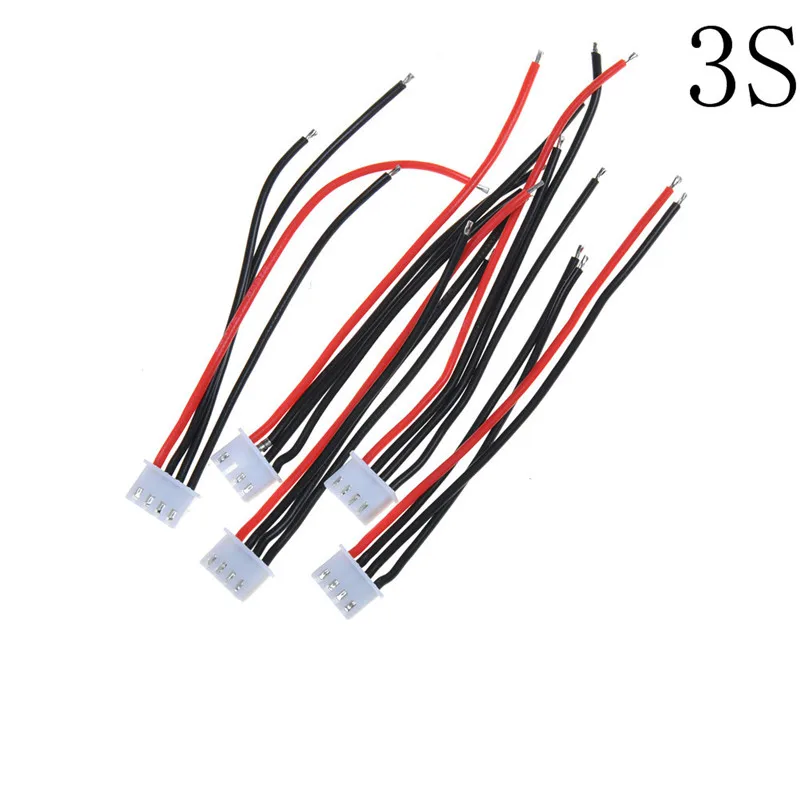 Фото 5 шт., литиевая батарея 2s 3s 4s 5s 6s, DIY B6, силиконовый провод для балансировки заряда, JST-XH JST XH, переходник для радиоуправляемых FPV моделей №5