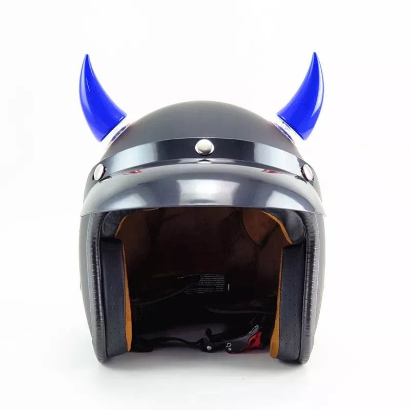 

1pcs Car Motorcycle Helmet Devil Horn Cute Cat Ears Decoration Motocross Full Face Off Road Helmet Decoration Car Accessories