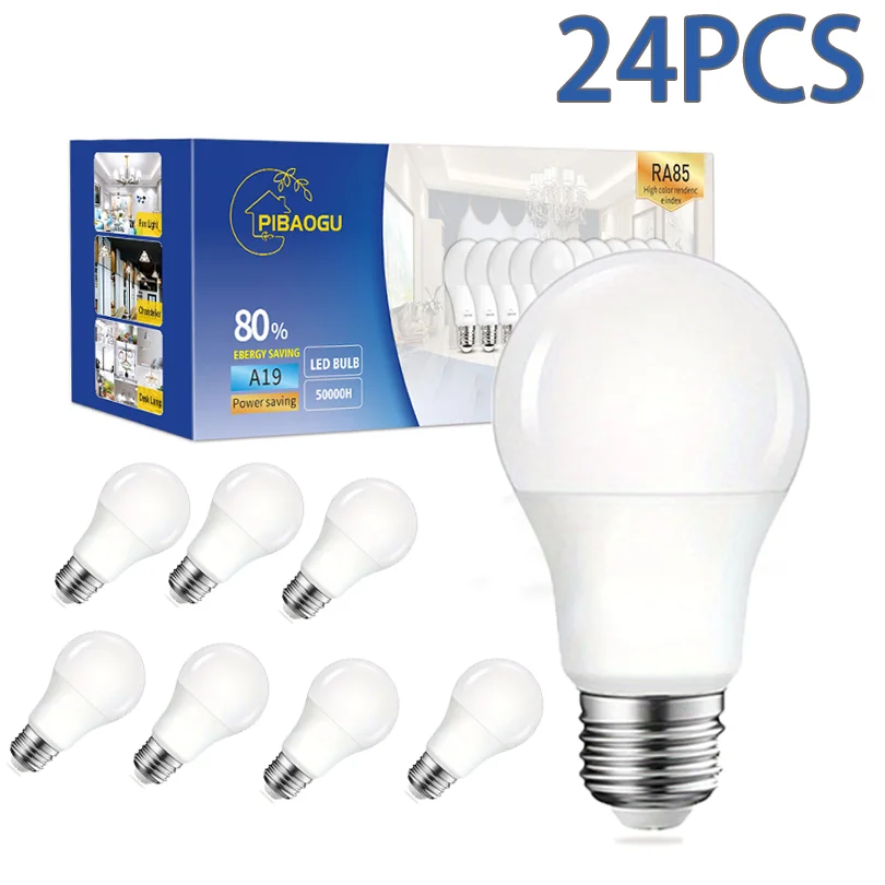 

Светодиодные лампы E27 Philips 24 шт.