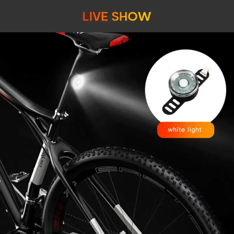 

USB Rechargeable Waterproof Mountain Bike Lamp Warning Cycling Taillight Bike LED Headlight Tail Light For Electric Scooter