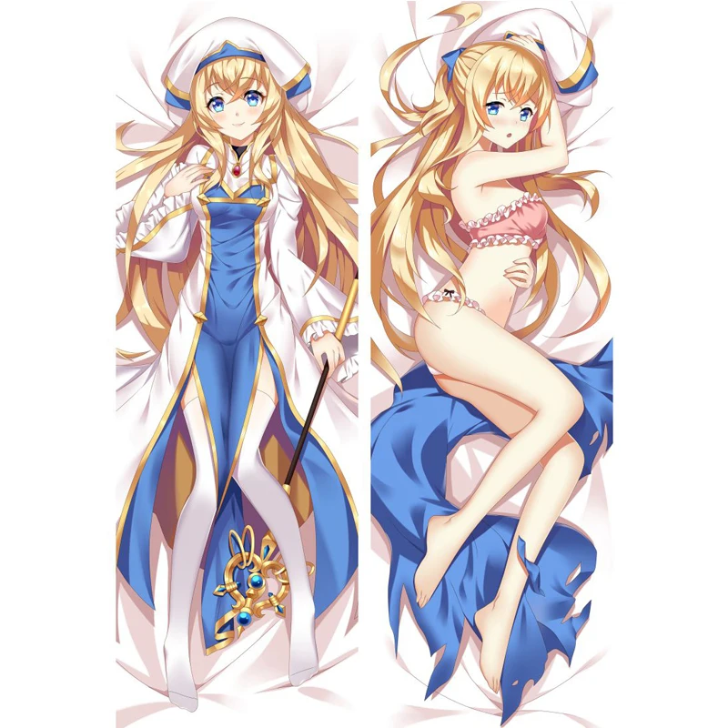 

Newly Design Anime Goblin Slayer Priestess High Elf Archer Dakimakura Pillow Case Bedding Cover Hugging case