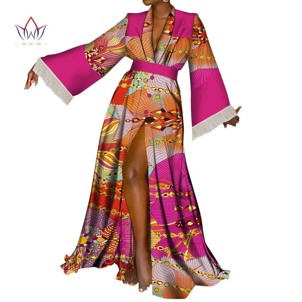 Custom African Evening party Dresses for Women Bazin Dashiki African Print  Cotton ladies Mermaid Party robe Dress wy9790