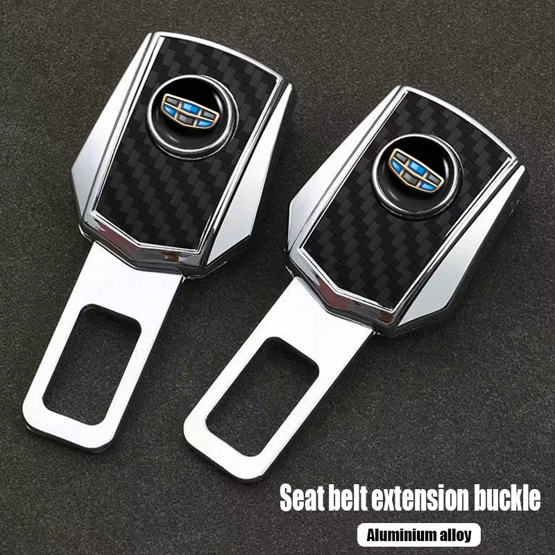 

Auto Seat Belt Clip Extender Lock Buckle Plug for Geely Coolray Geometry CK Monjaro Tugella 2022 Okavango Boyue Car Accessories
