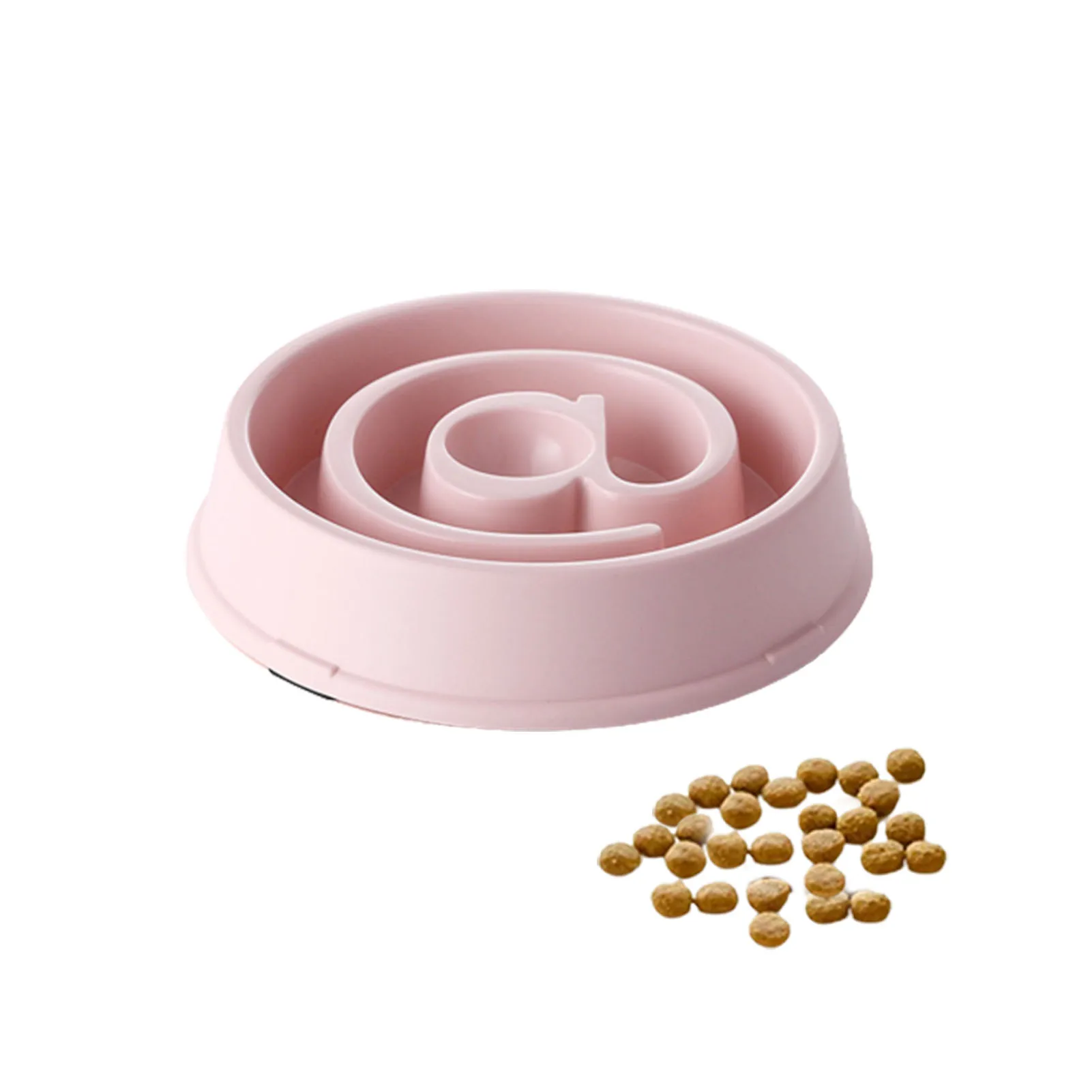

Dog Bowl Slow Feeder Anti-Gulping Slow Puzzle Feeders For Dogs To Slow Down Feeding & Eating Slow Feeding Dishes Bowl Puzzle