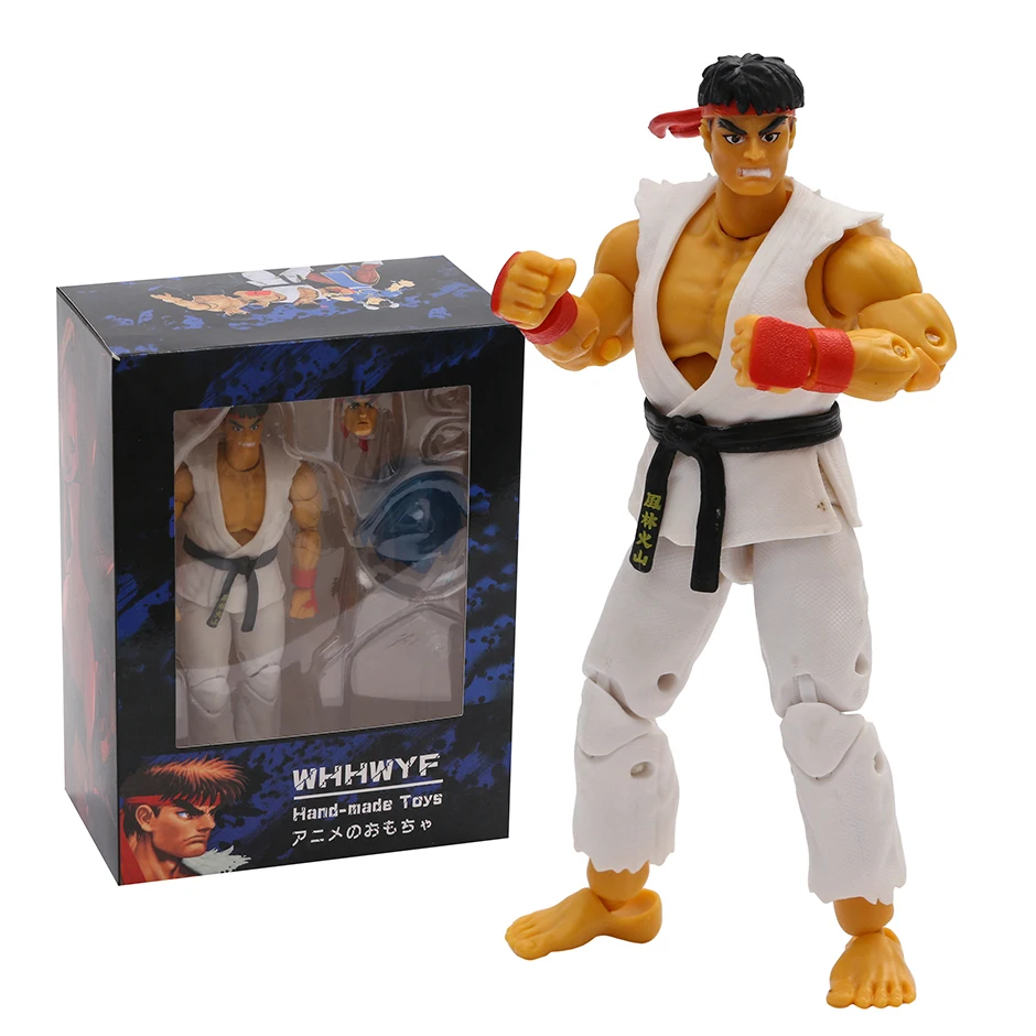 

Classic Game Ryu SHF Action Figure Figuine Model Decoration PVC Toy