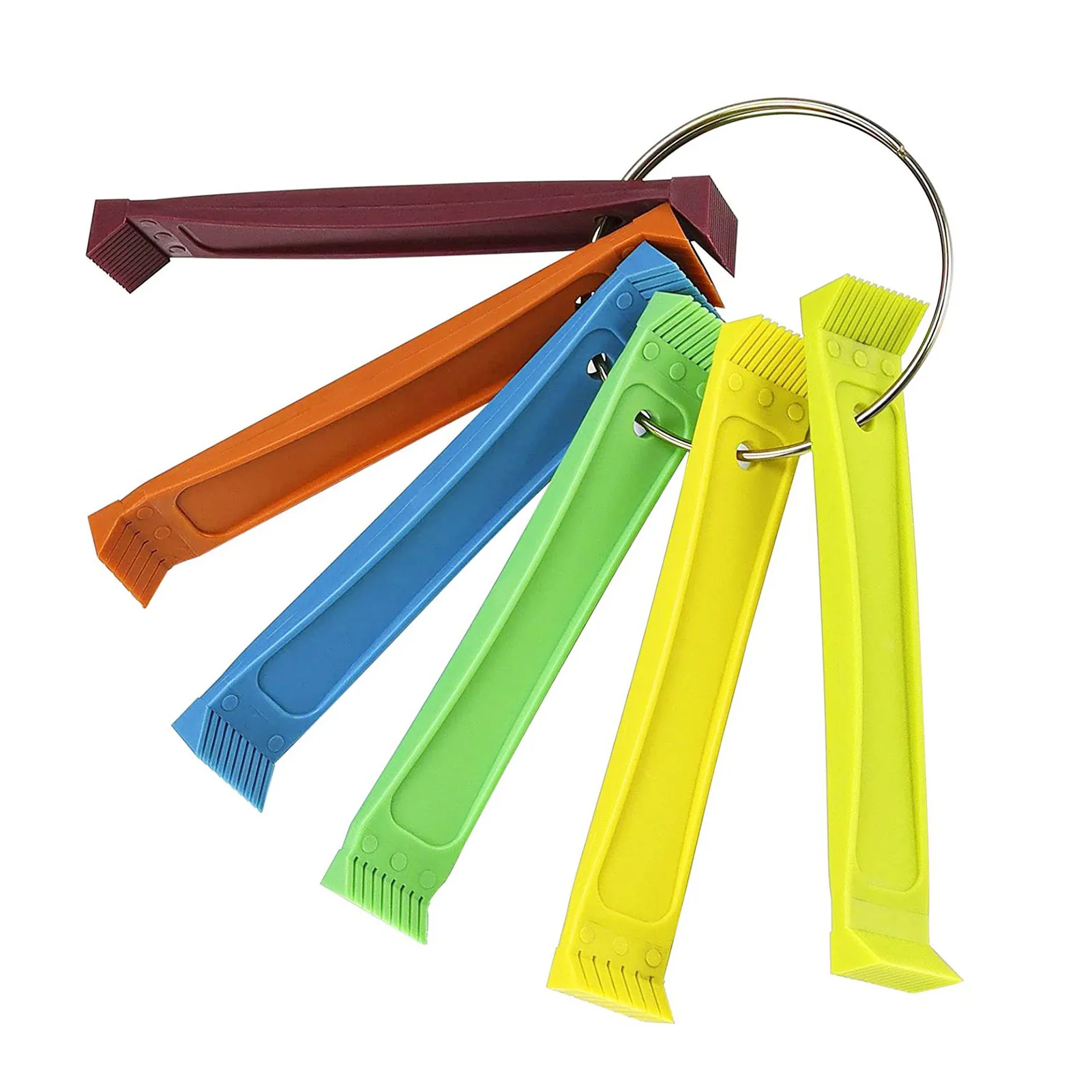 

Air Conditioner Condenser Fin Comb Fin Comb Cleaning Brush AC Fin Cleaners Fin Cleaning Brush PP Fin Radiator Repair Tools 6 Pcs