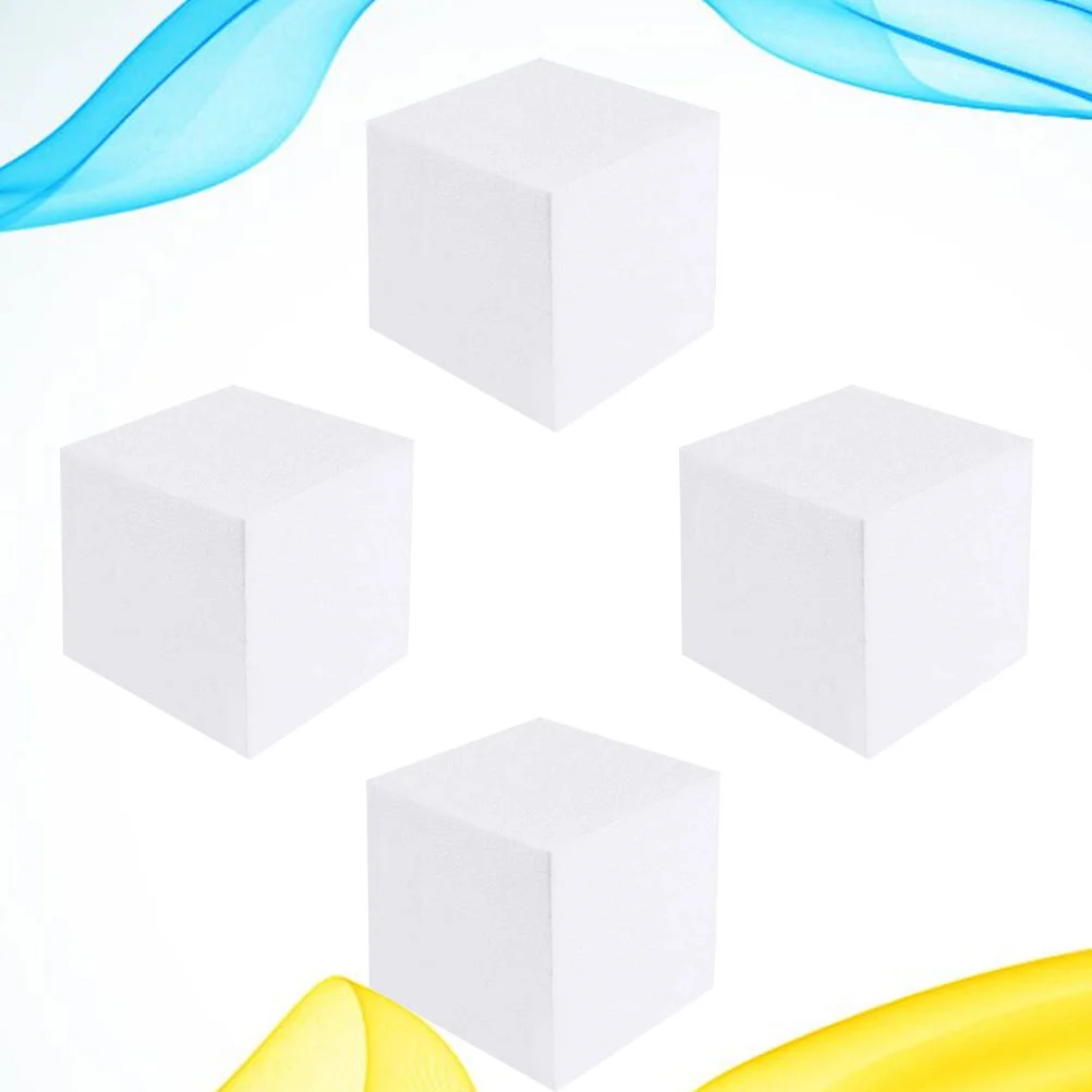 

Foam Blocks Polystyrene Square Craft Cake Block Cubes Dummy Floral Brick Crafts Diy Flower White Molds Cube Shapes Bricks Baking