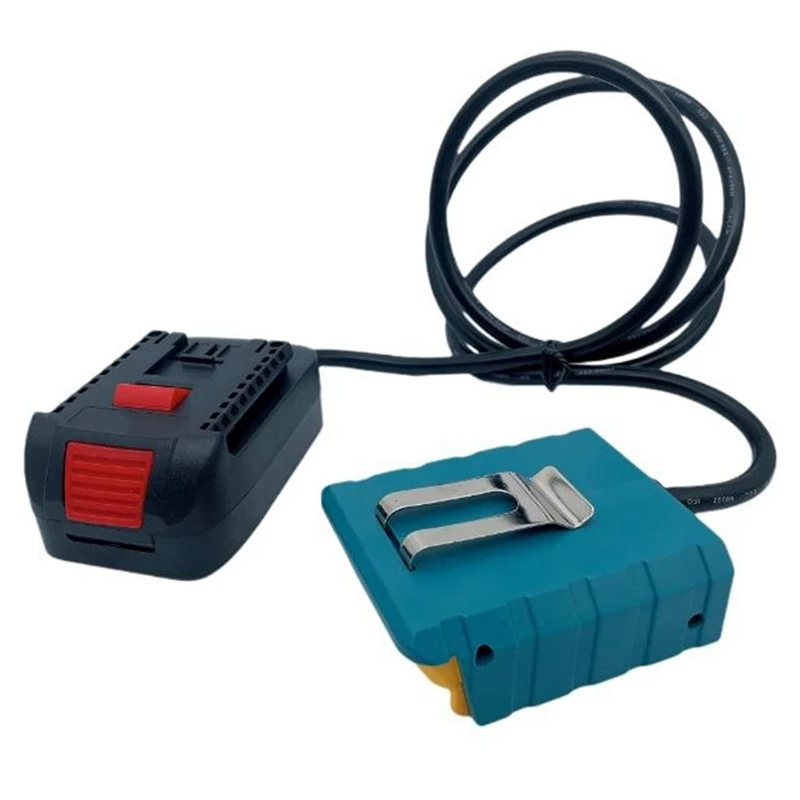 

BAP18A Li-Ion Battery Adapter Converter Extension Cord Weight Reducer For Dewalt 18V Lithium Tool