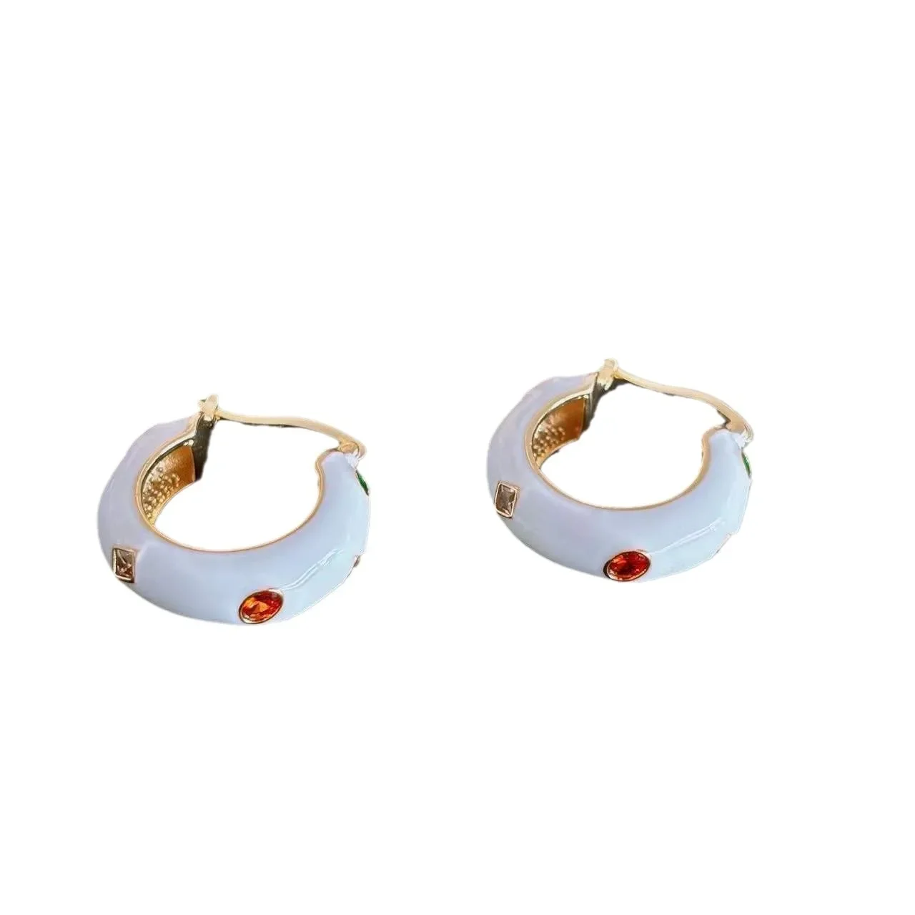 Позолоченные твидовые серьги в богемном стиле для женщин милые чувственные