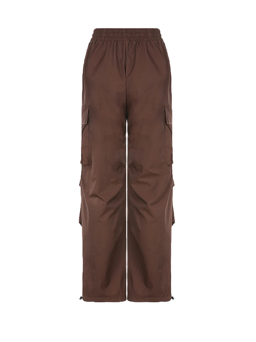 

Women s Casual Cargo Pants with Elastic Waistband Loose Fit Work Trousers Joggers with Multiple Pockets for Streetwear and