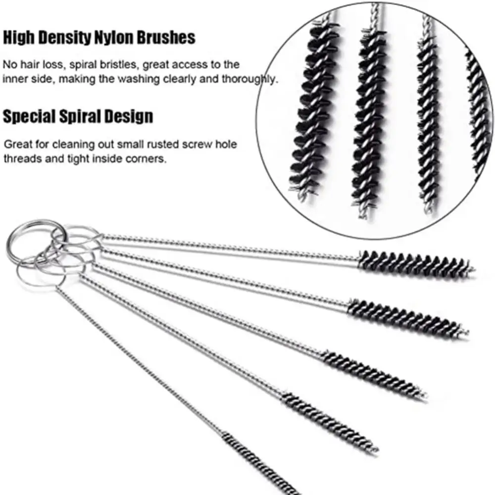 

Remove Cleaning Needles Brushes Portable For Automobile Motorcycle Atv Carburetor Nozzles Multifunctional Universal