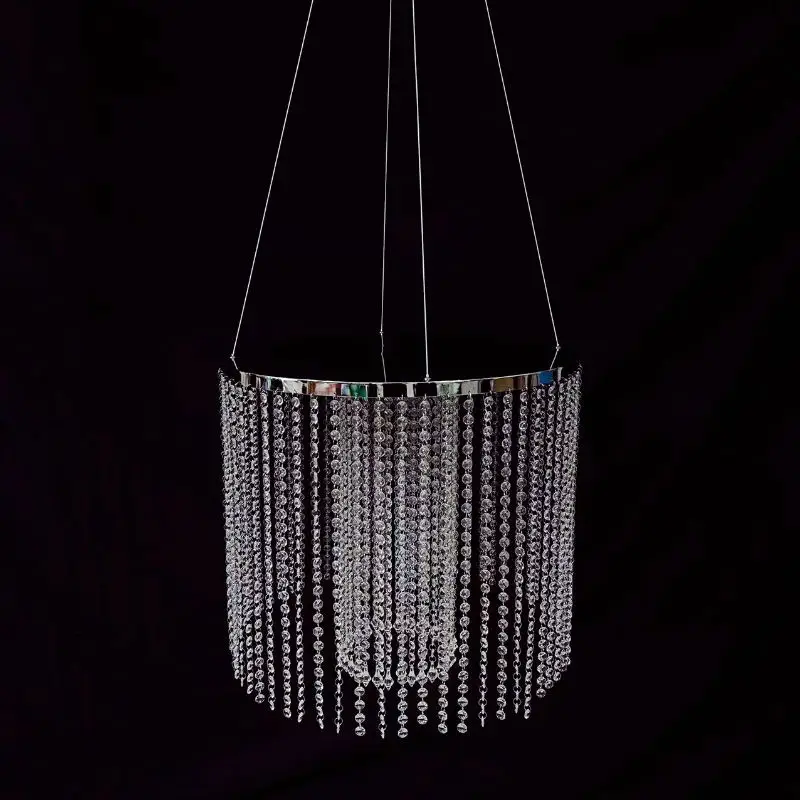 Роскошная башня для торта из нержавеющей стали подвесная люстра с подставкой