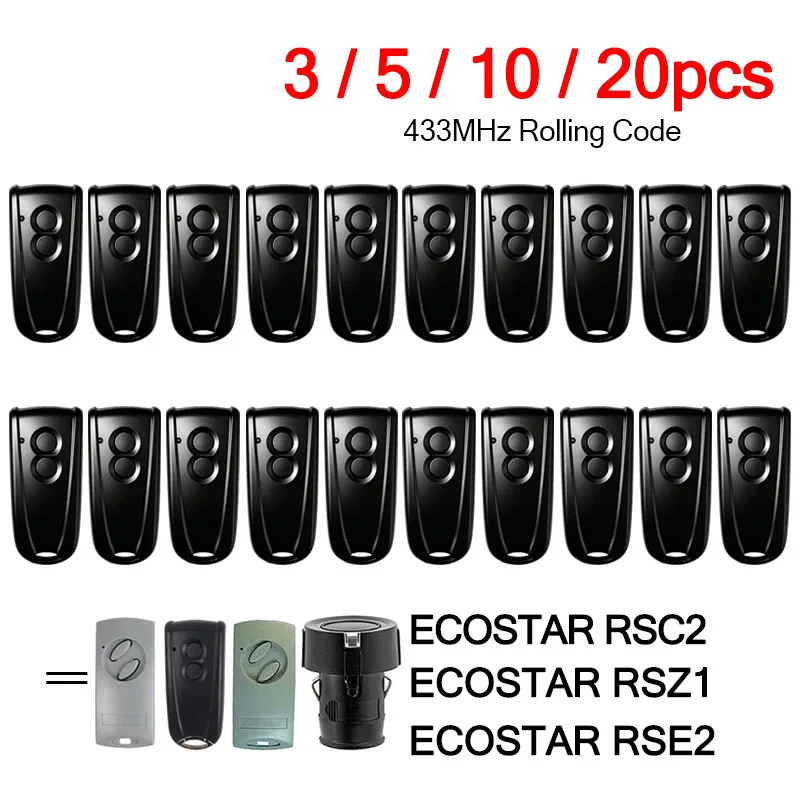 Фото HORMANN ECOSTAR RSC2 RSE2 RSZ1 433МГц 433 Liftronic 500 700 800 Hormann Ecostar RSC2 433 Передатчик дистанционного управления гаражными воротами №1