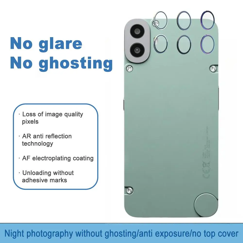 Защитная пленка для объектива телефона с металлическим объективом Hawk-eye