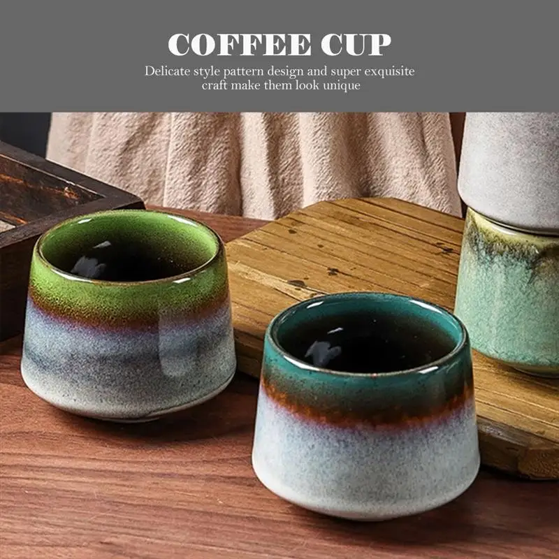 

Ceramic Water Cup Decorative Coffee Cup Office Drinking Mug Small Drinks Cup
