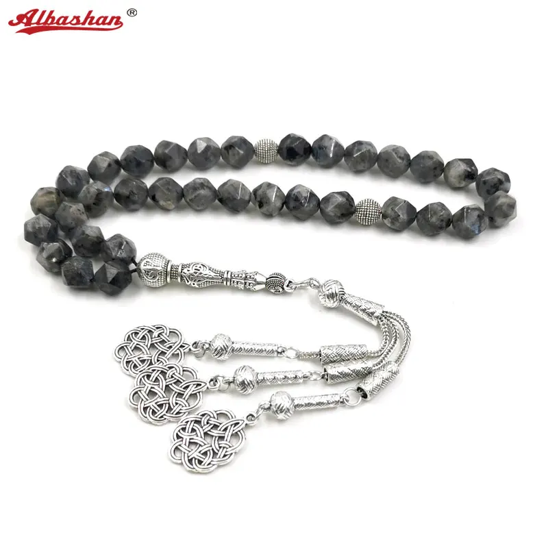 

Модный мужской браслет с бусинами в форме бриллианта