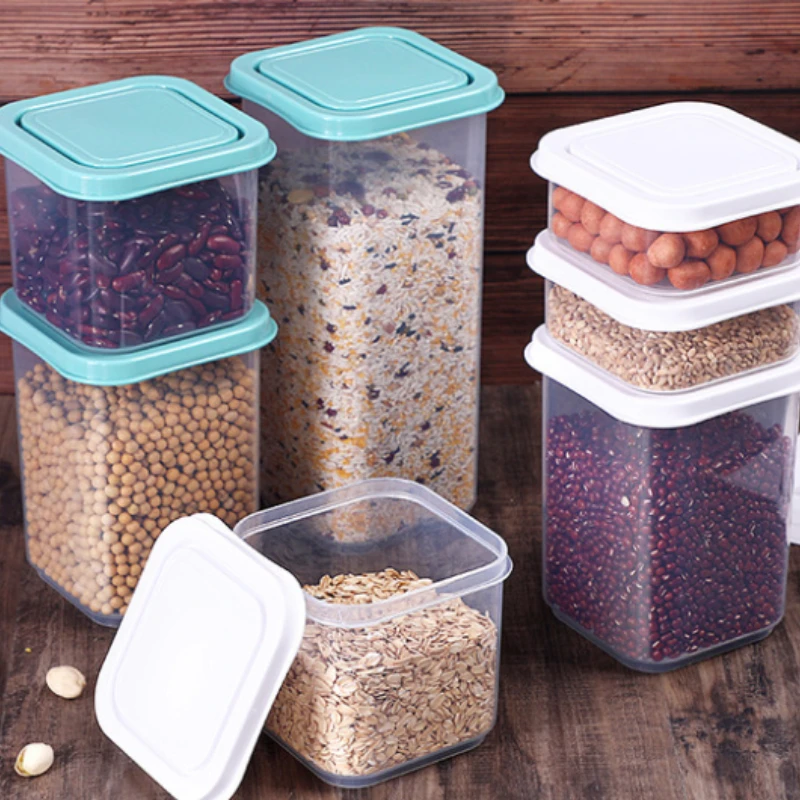 Kitchen Plastic Pantry Organizer Storage Pantry Food Container
