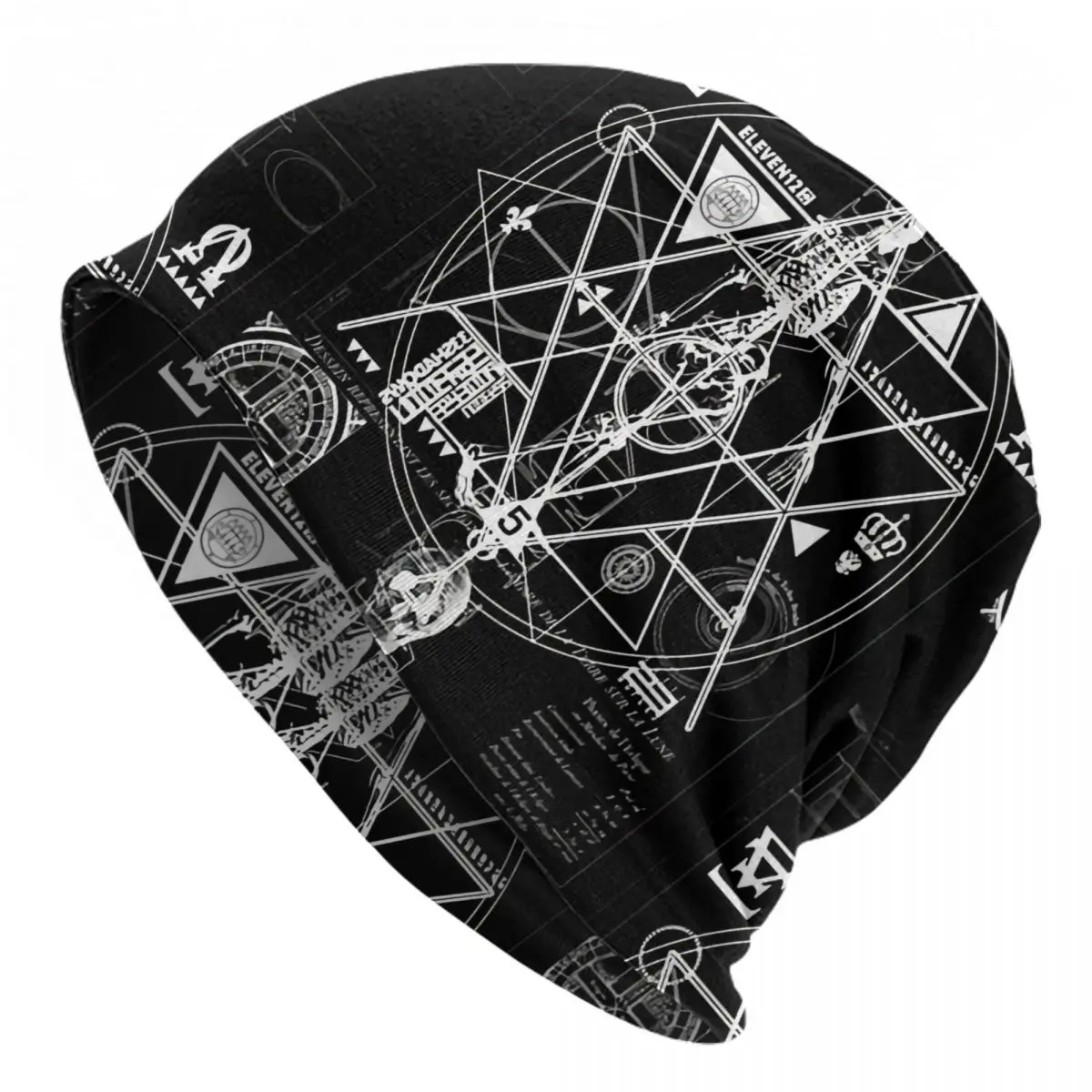 

Ecliptic Bonnet Homme Fashion Thin Hat Hip Hop Graffiti Street Art Skullies Beanies Caps For Men Women Novelty Fabric Hats