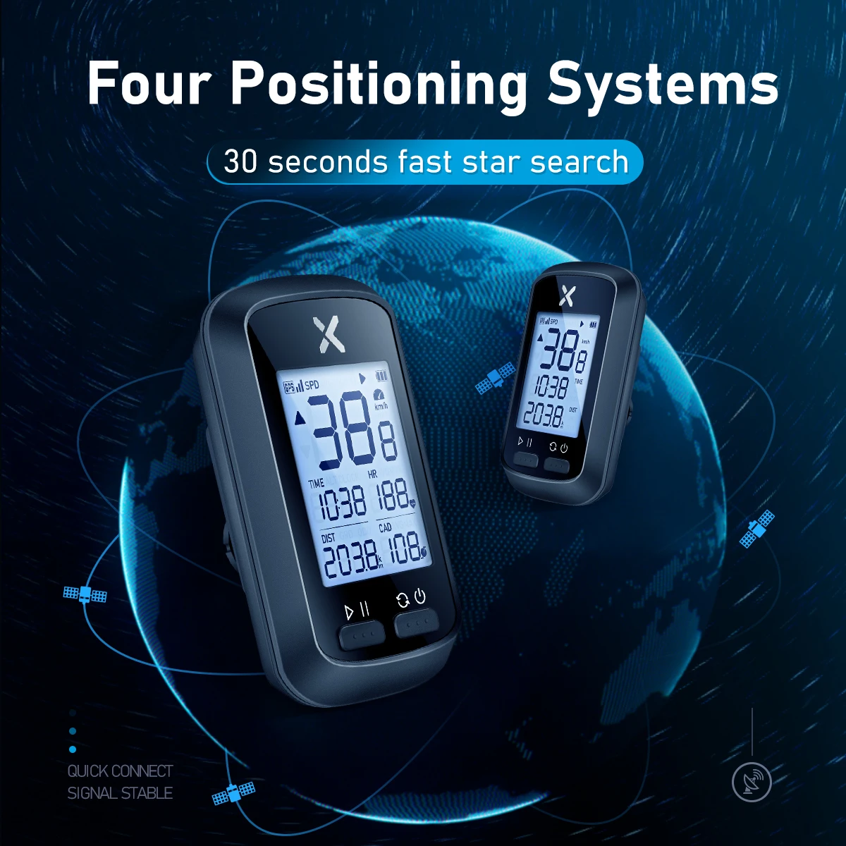 Беспроводной Велосипедный компьютер XOSS GPS G спидометр Bluetooth-трекер