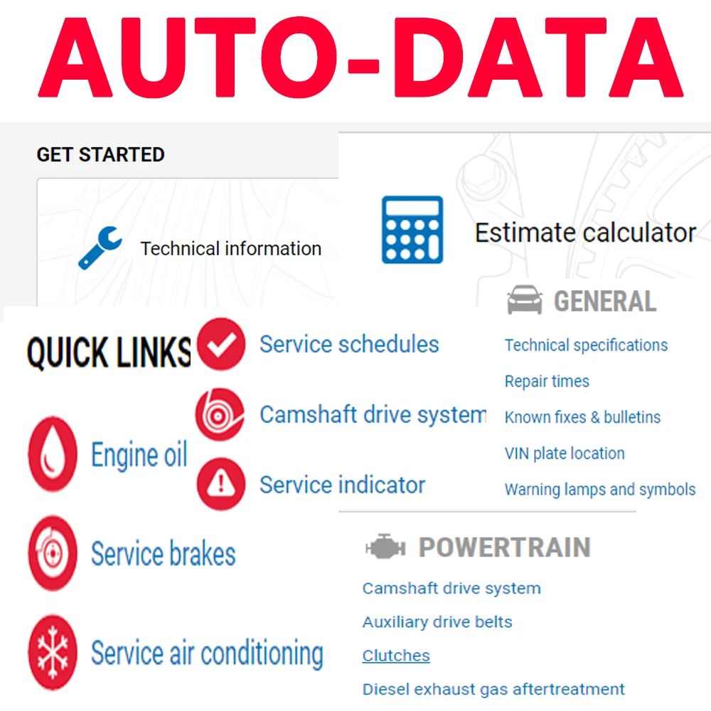 Полная версия бесконтактного программного обеспечения Alldata с автоматическими