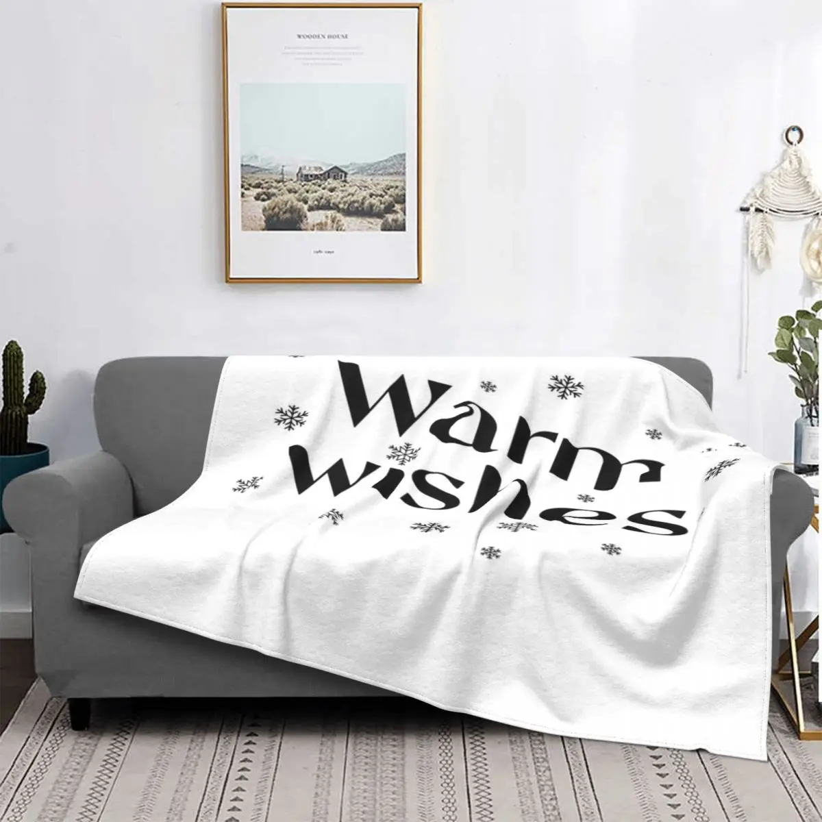 

Warm Wishes-Manta a cuadros para cama, edredón, ropa de cama y fundas