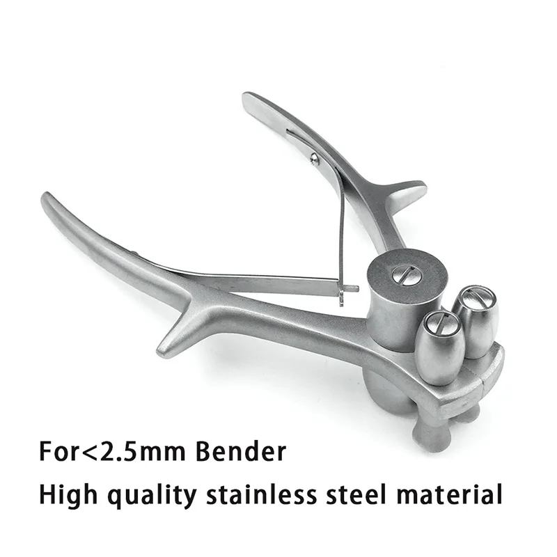 Orthopedic Rod Bender Mini Finger Bone Rod Bender Stainless Steel Veterinary Orthopedic Instrument
