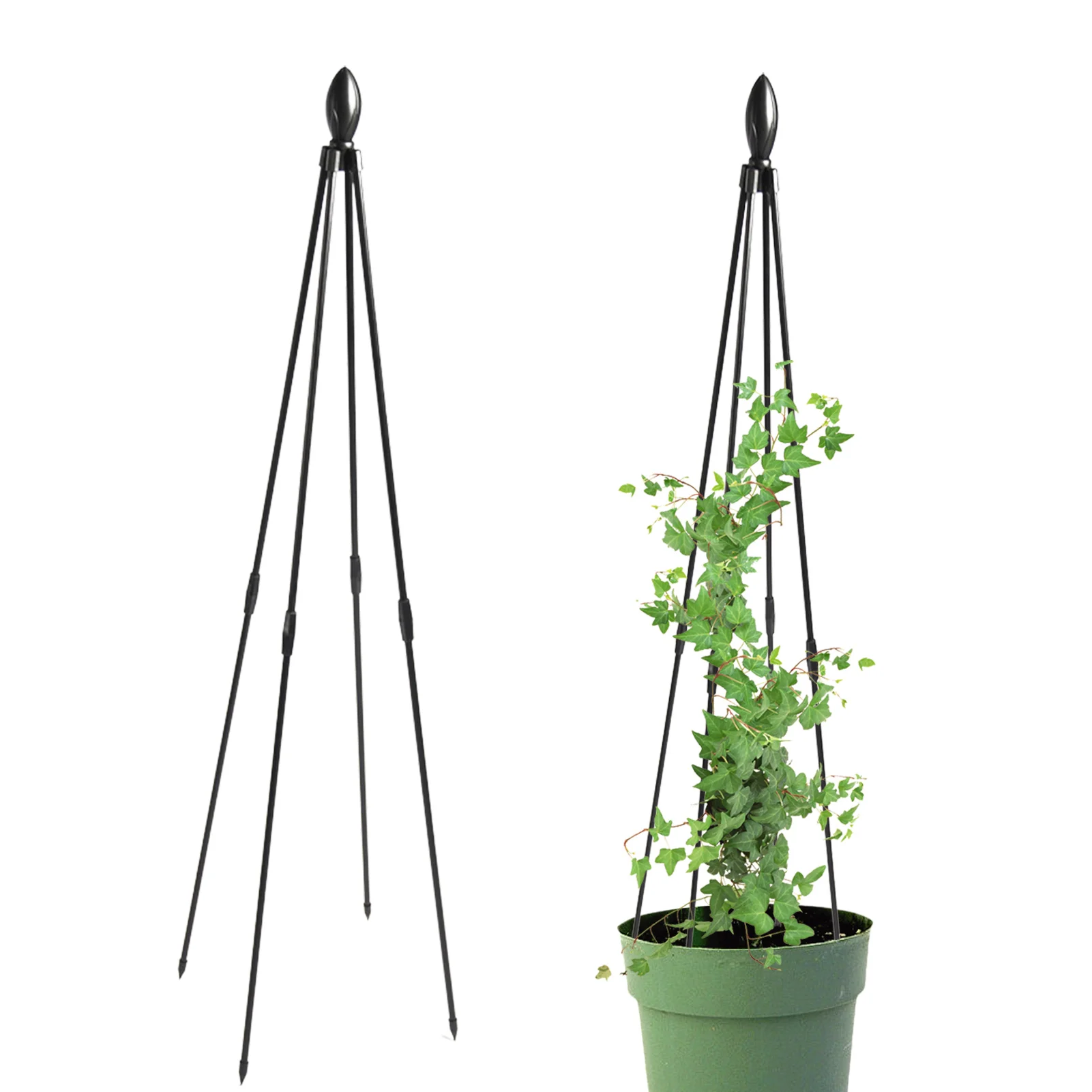 

Plant Climbing Frame Outdoor Flower Stand Garden Obelisk Trellis Portable Plant Support Tower European Flower Stand