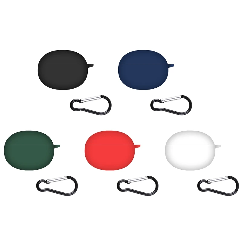 

Чехол для беспроводных наушников с защитой от царапин, подходит для OraimoRiff, противоударный чехол, моющийся силиконовый чехол, пылезащитный ч...