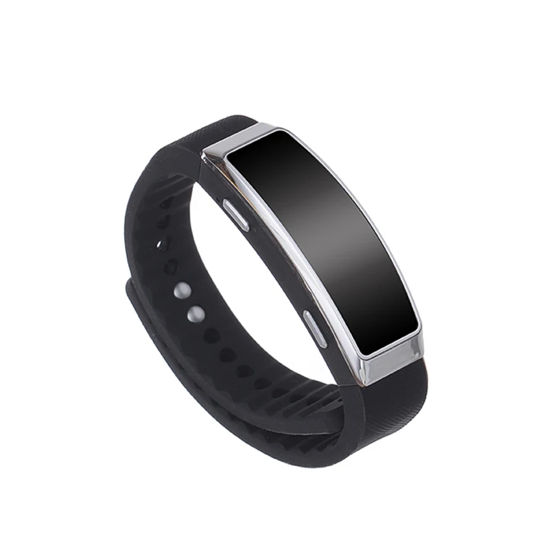 

SK-201 Voice Control Digital Audio Voice Recorder 8 GB for Music Player Meeting Class Lecture Student Safety Recorder Wristband