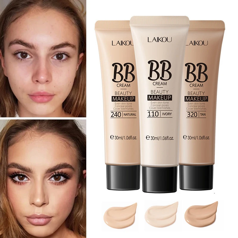 

Skin-Nourishing BB Cream Concealer For Women Long-lasting Liquid Foundation Concealer Oil Control Face Coverage Base Makeup