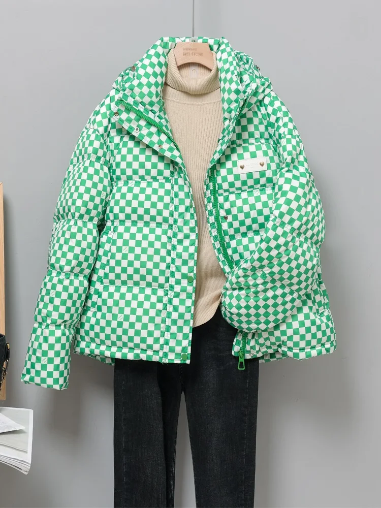New Women  Down Jacket Casual Style Autumn Winter Coats And Parkas Female Outwear