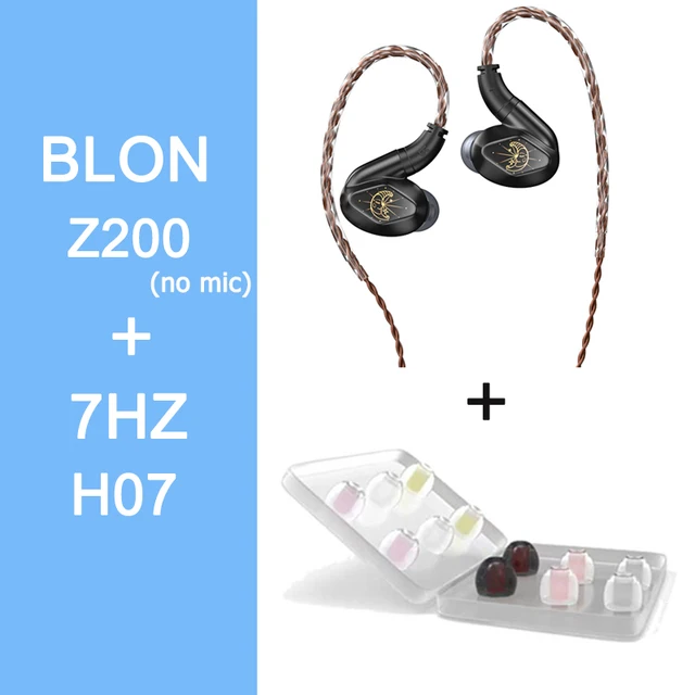 BLON Z200 Black no Mic + 7HZ H07