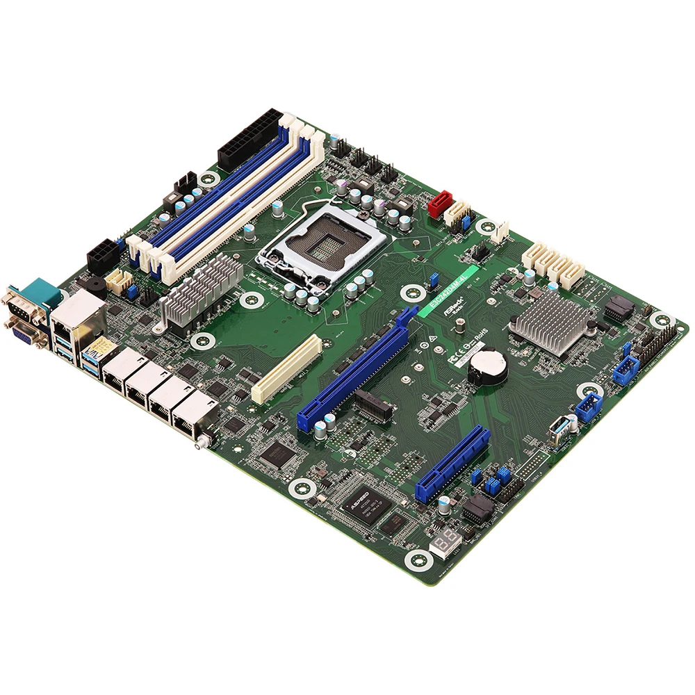 E3C242D4M-4L LGA1151 Support DDR4 For ASRock Rack For Server Motherboard