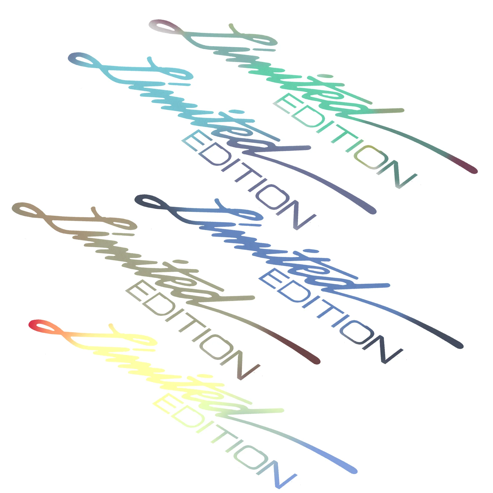 

Car Stickers Paper Multifunctional Decorative Decal Colorful Auto Window