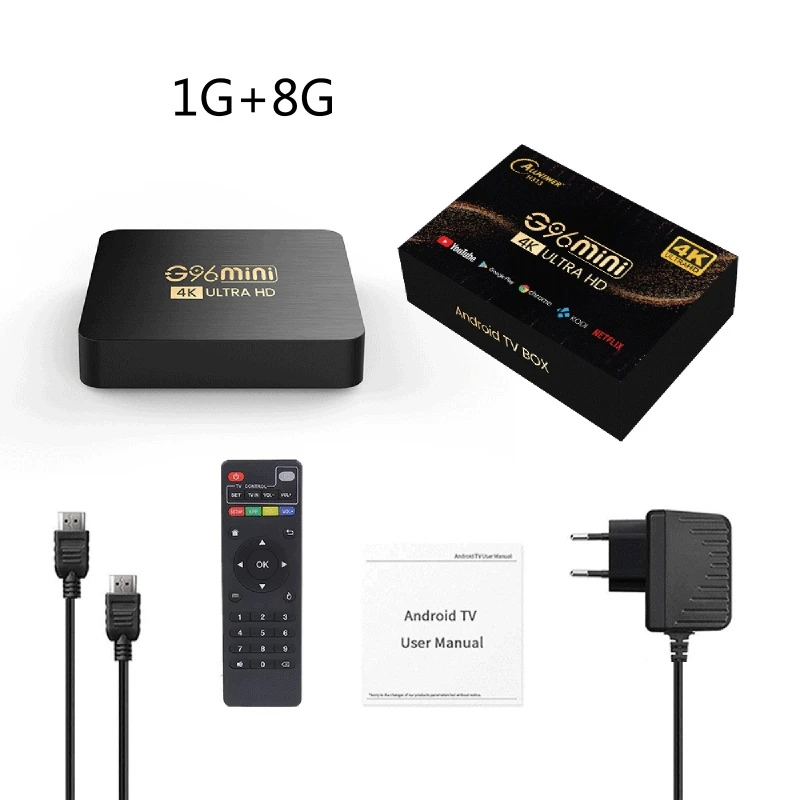 

ТВ-приставка G96mini Smart Android 8. 1 H313 Quad core 64-bit Cortex-A53
