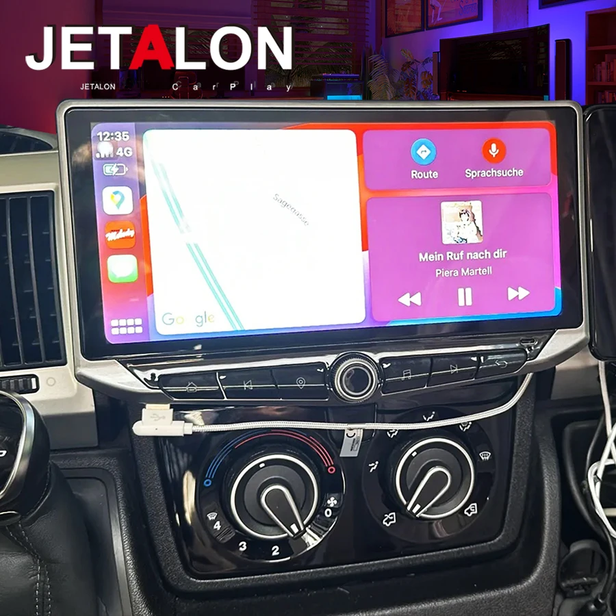 Фото Android 15 Qled экран 10,88 дюйма АВТОМОБИЛЬНОЕ центральное мультимедийное авторадио для FIAT DUCATO 2016 2017 2018 2022 Радио CarPlay GPS DSP 4G №1