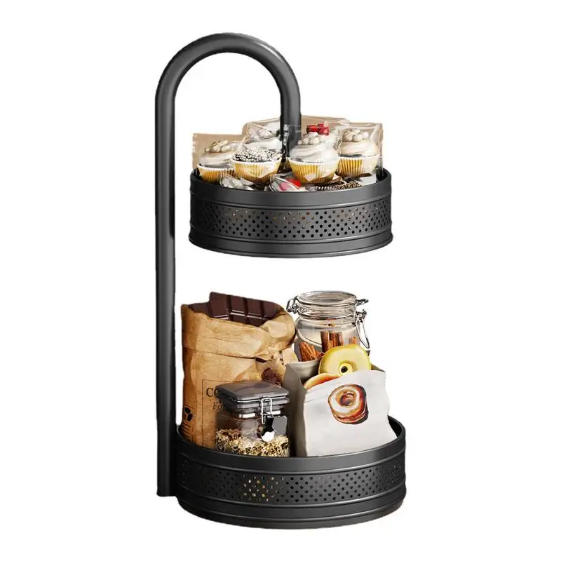 

Spinning Storage Organizer Metal Steel Lazy Susans Organizer For Cabinet Bathroom Counter Organizer Desktop Makeup Organizer