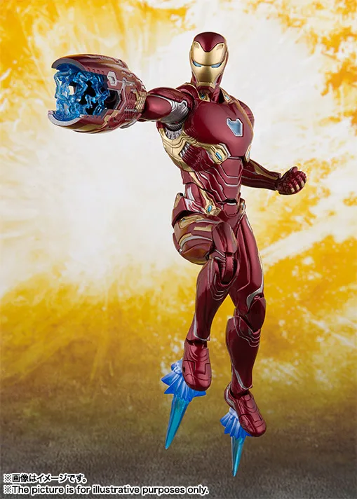 

Фигурки героев Марвел Железный человек MK50 Мстители война бесконечности BJD, игрушки на Рождество, подарок на день рождения