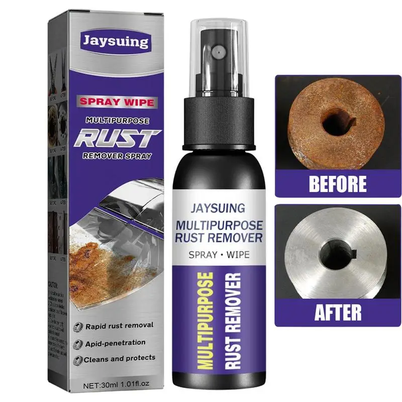 

Rust Remover Spray 1.58 Oz Rust Remover Spray Rust Stain Remover Remove And Prevent Rust Stains Car Clean Accessories