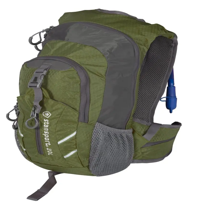 Daypack with Hydration Bladder - 20 Liter - Olive