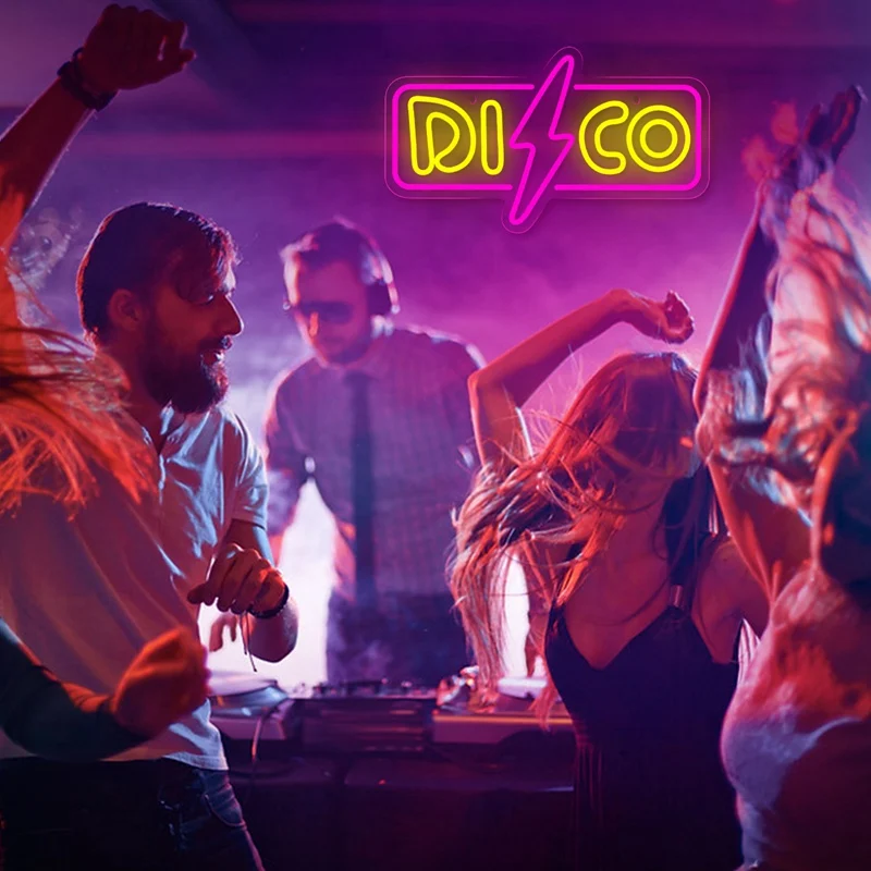 Яркий Светодиодный Знак Для Дискотеки Акриловый Неоновый Стиль С Usb-регулируемой