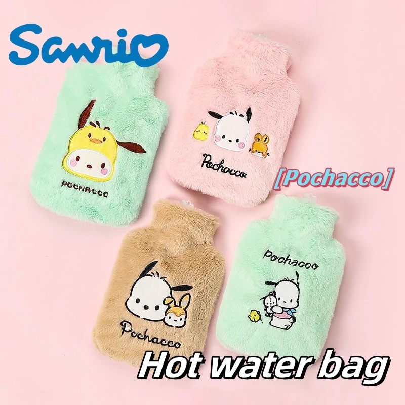 Новинка 2024 г. милая сумка для бутылки с горячей водой Sanrio яркая ручная теплый