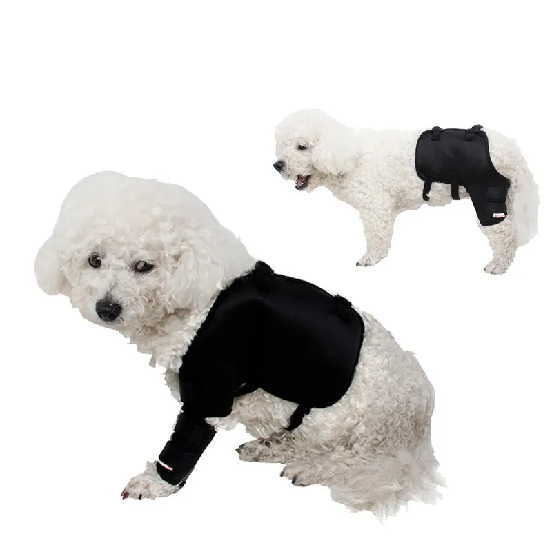 

Pet Dog Leg Protector Anti-licking Leg Cover Puppy Recovery Sleeve After Surgery Wear Dog Hip Thigh Wound Protective Knee Pads