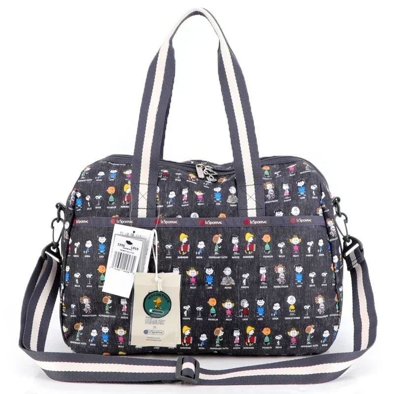 Lesportsacs Сумка на плечо 3356 Мультфильм Микки Маус Питер Кролик Снупи Минни 33*42*16 см