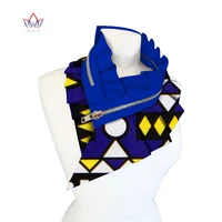 brw 2022 fabric african necklaces for women shawl african chokers necklaces print ankara tribal handmade false collar wyb283