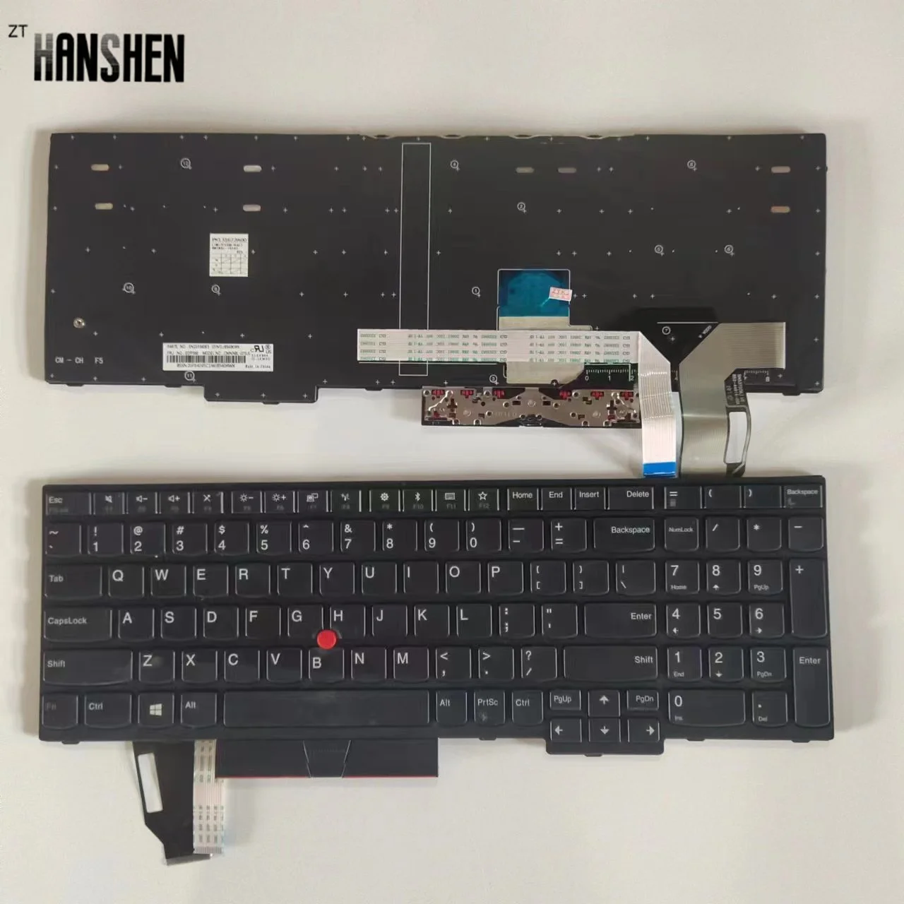 Новая клавиатура для ноутбука US Lenovo E580 E585 T590 E590 E595 L580 P52 P53 P72 P73 сменная с