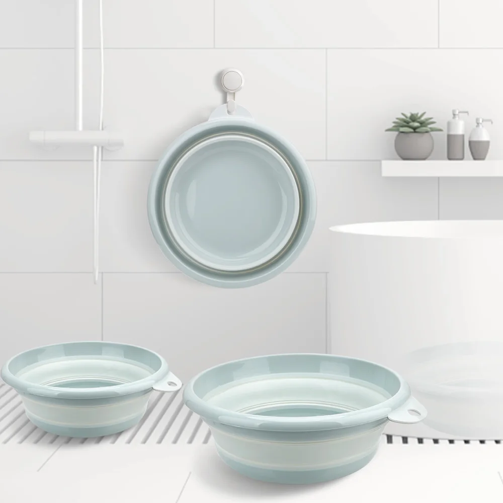 Складная емкость для стирки портативная из полипропилена экономит место