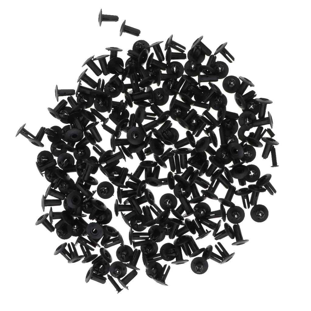 

500pcs Car Retainer Push Pin Rivet Trim Clip Panel Bumper Fastener Kit